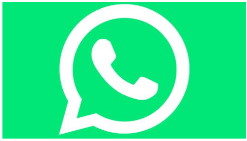 logo whatsapp na zielonym tle